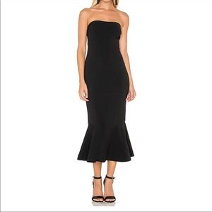 Cinq à Sept Luna Strapless Midi Dress